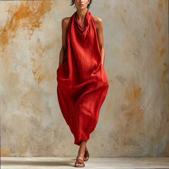 Karsyn Cowl Neck Maxi Dress