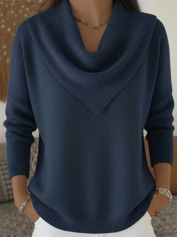 Amelina Cowl Neck Sweater