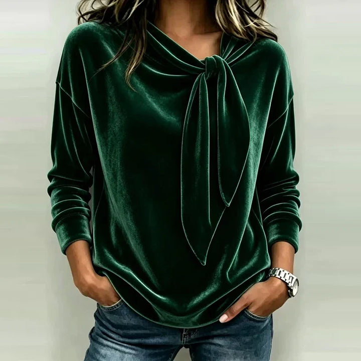 Marielle Bow Neck Pullover