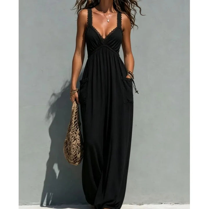 Jazmin Relaxed Wide Leg Jumpsuit