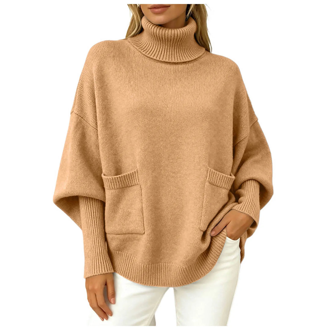 Freya Batwing Turtleneck Sweater