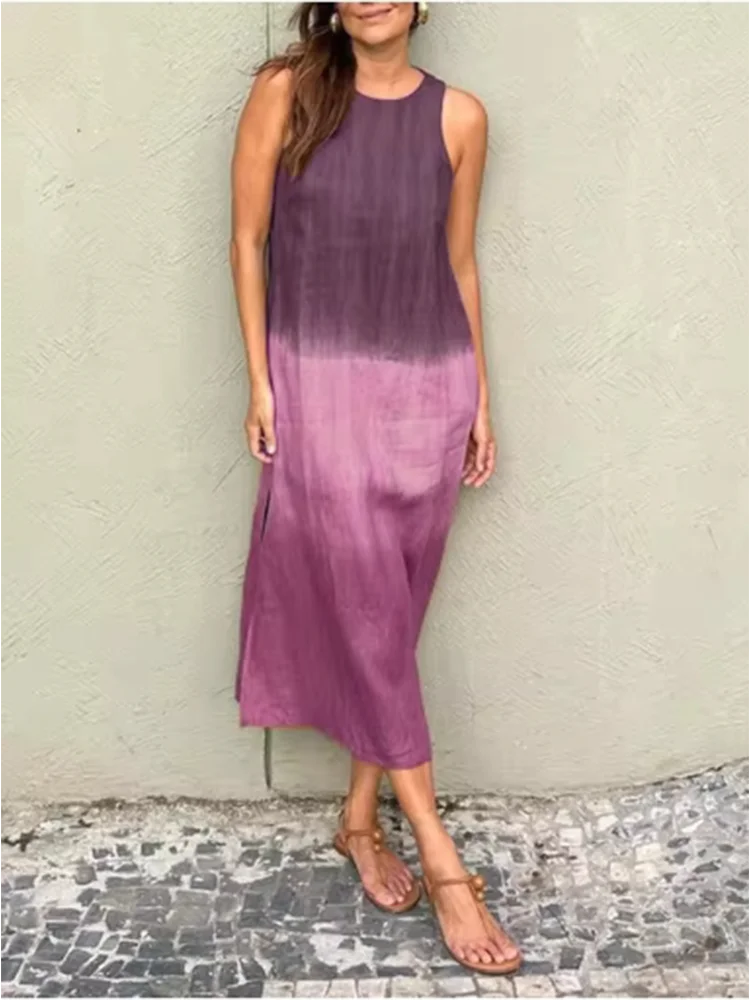 Romina Gradient Relaxed Midi Dress
