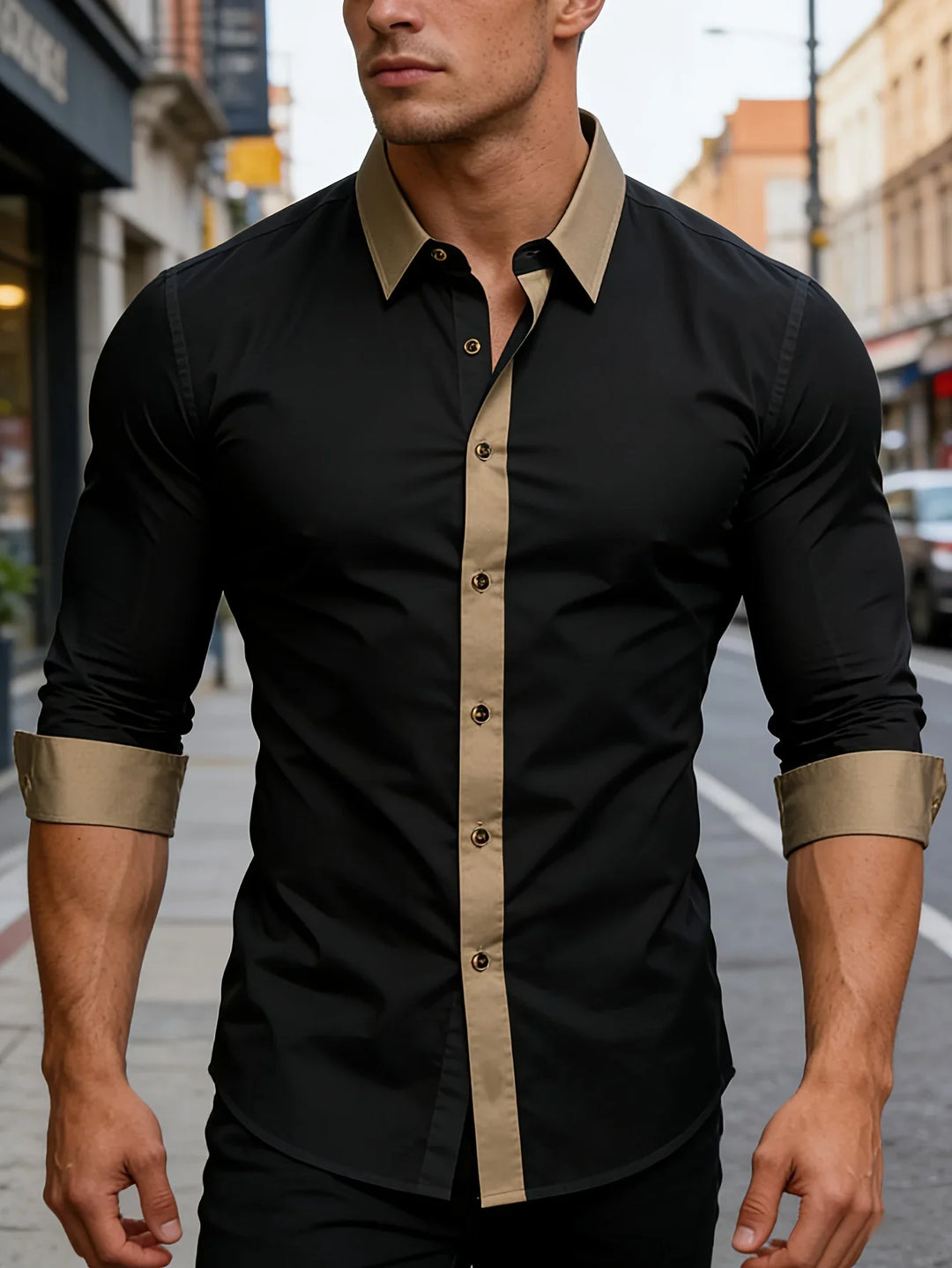 Callum Relaxed Fit Button Down Shirt