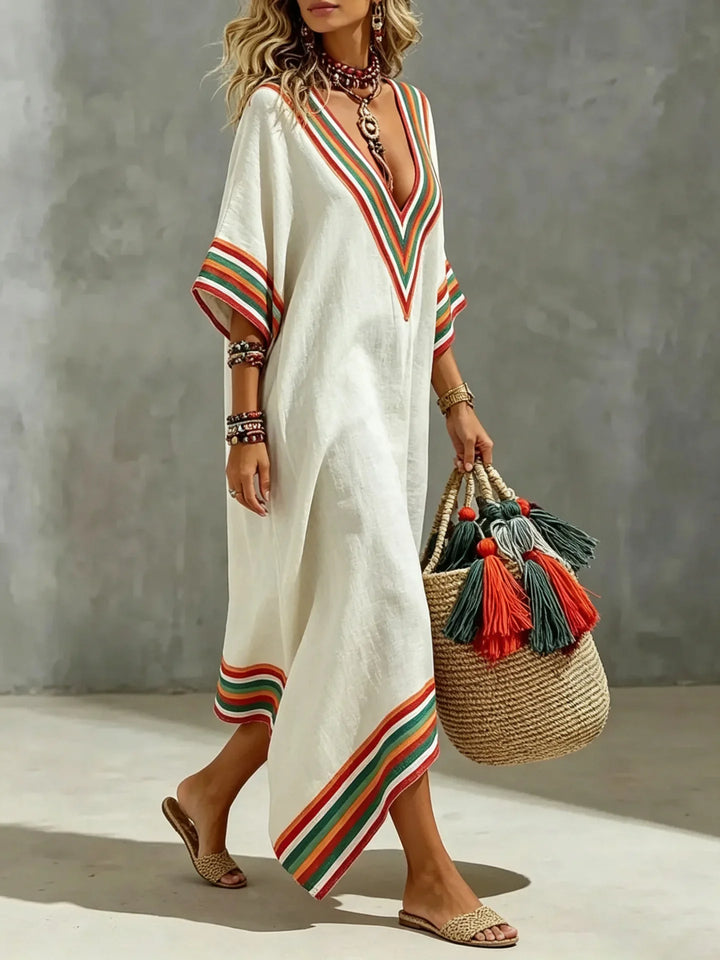 Saskia Boho Relaxed Maxi Dress