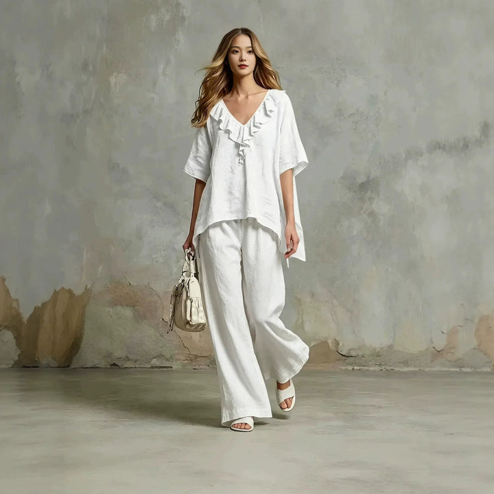 Zaria Relaxed Fit Two Piece Set