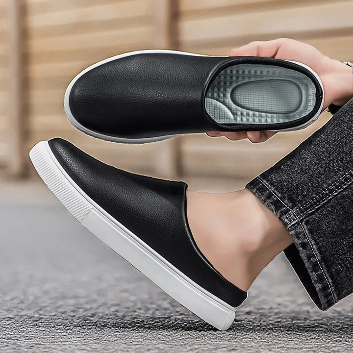 Oliver Leather Work Clogs