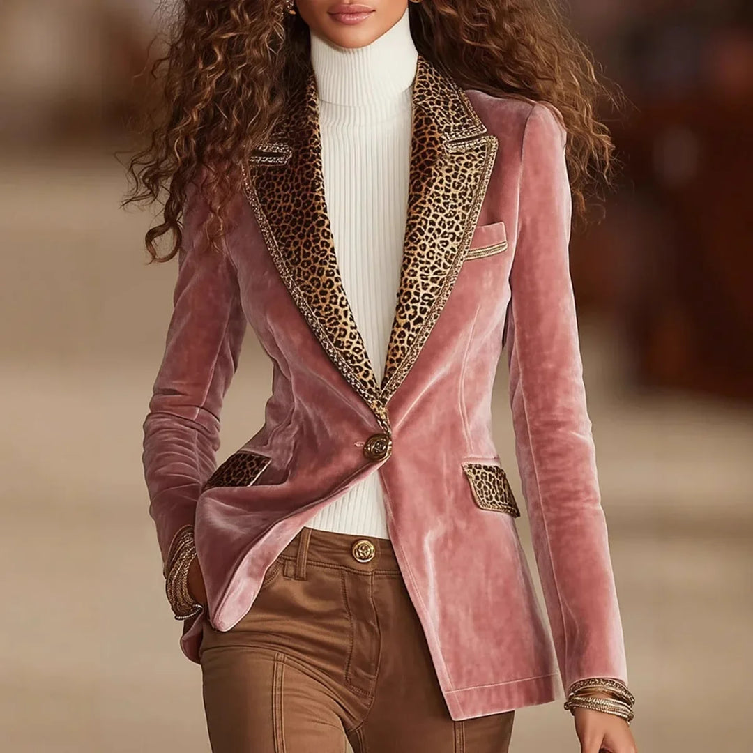 Velora Tailored Velvet Blazer