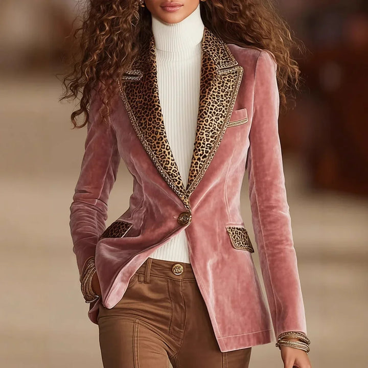 Velora Tailored Velvet Blazer