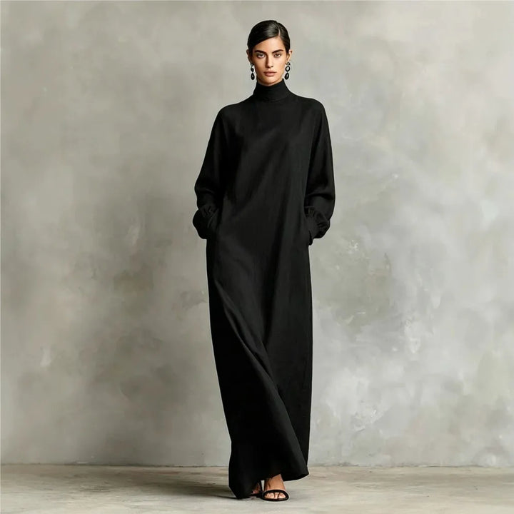Elowyn Turtleneck Maxi Dress