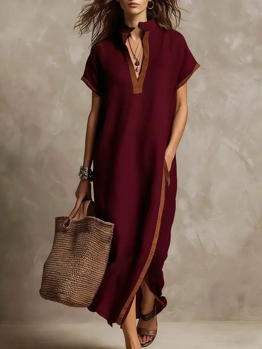 Eliana Casual Boho Maxi Dress