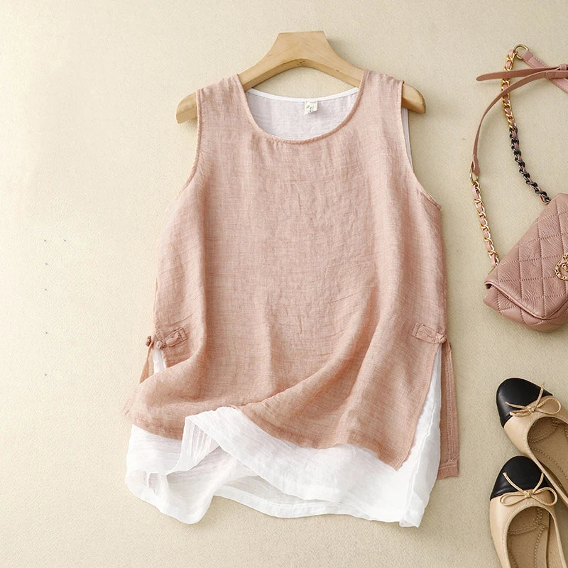 Kaylee Double Layer Tank Top