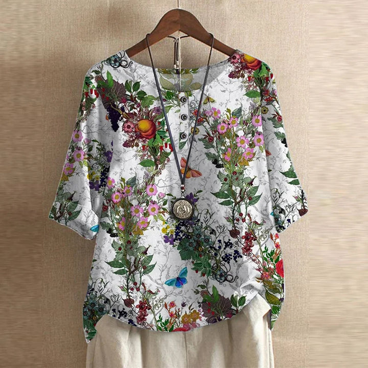 Gloria Retro-Inspired Blouse