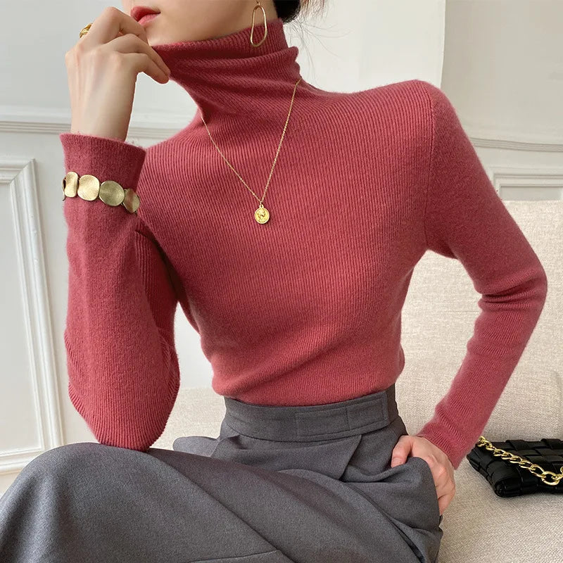 Zarina Cashmere Turtleneck