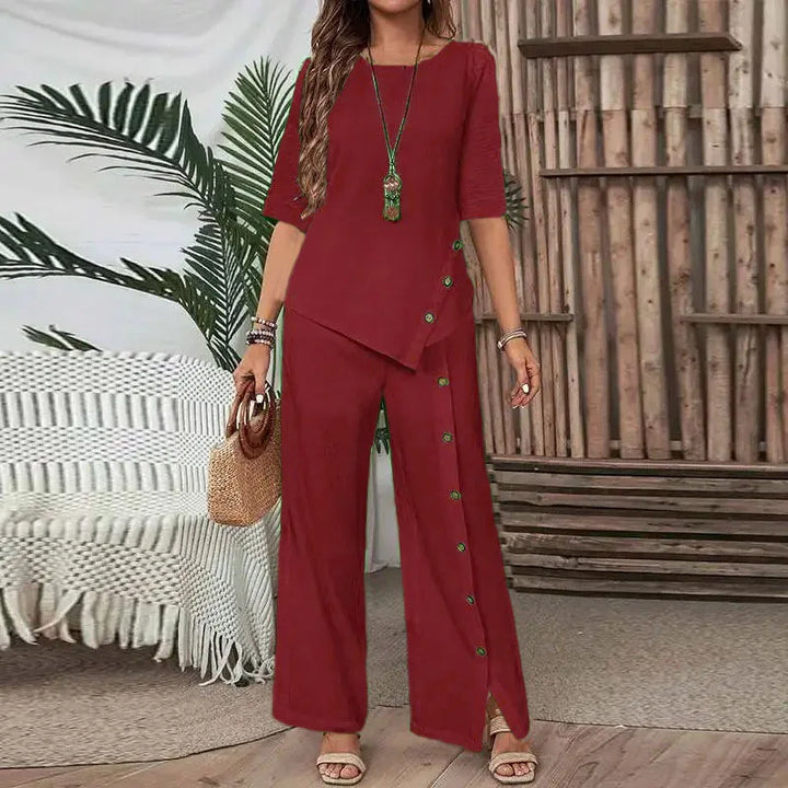 Verena Elegant Relaxed Two Piece Set