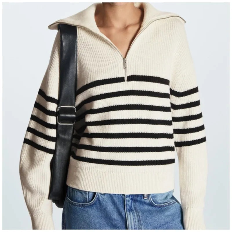 Lacceti Cozy Comfort Half Zip Sweater
