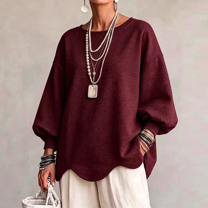 Thea Dropped Shoulder Pullover