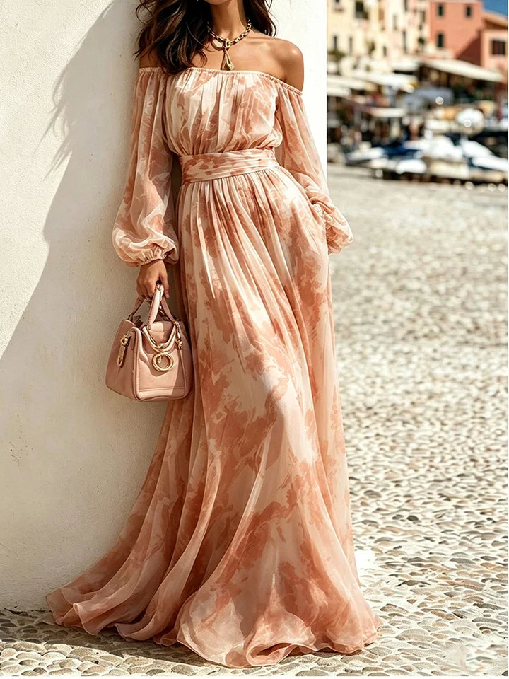 Palmira Off Shoulder Maxi Dress