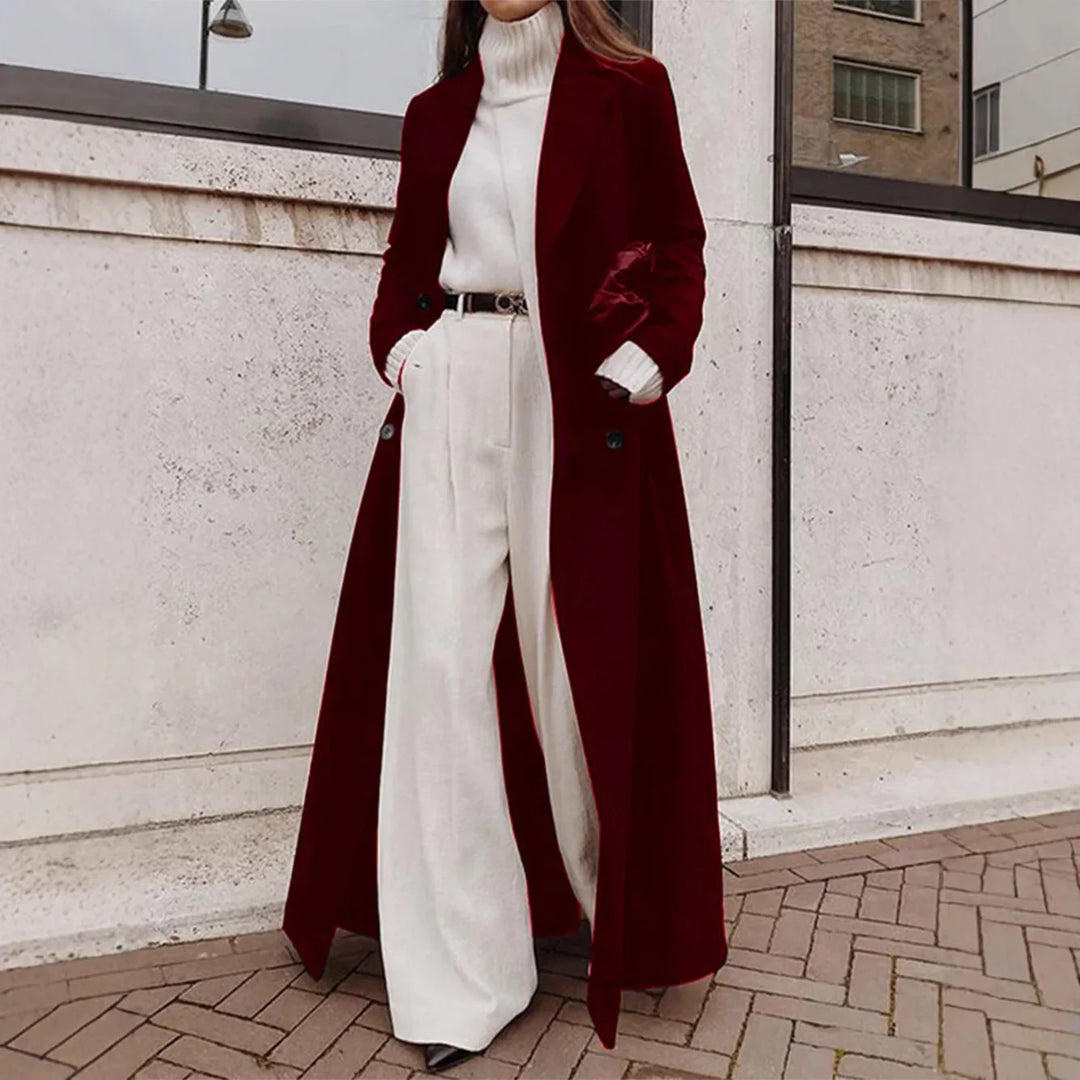 Isolina Double Breasted Trench