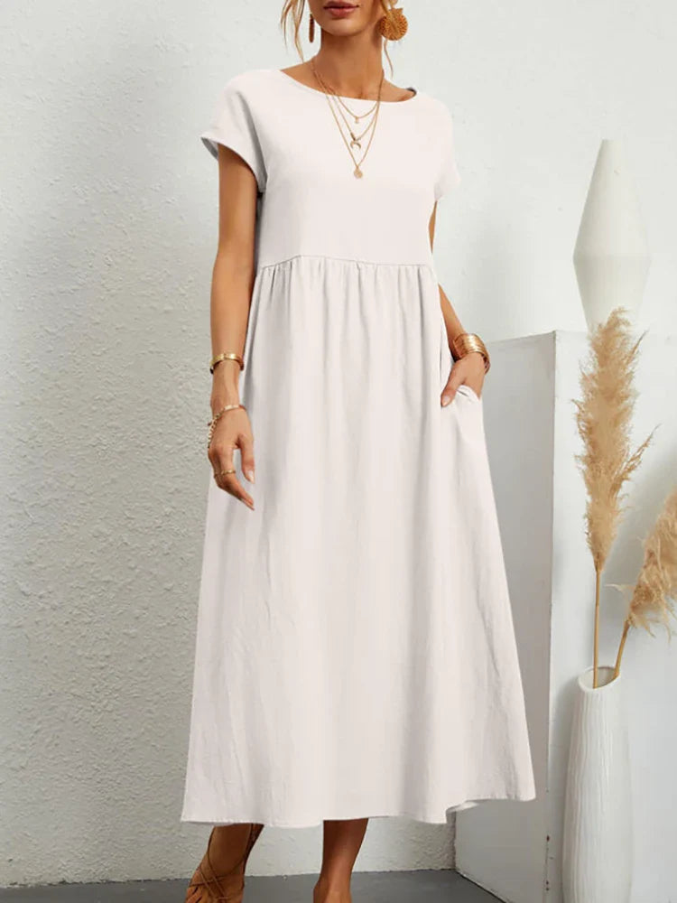 Solene Relaxed Pocket Maxi Dress