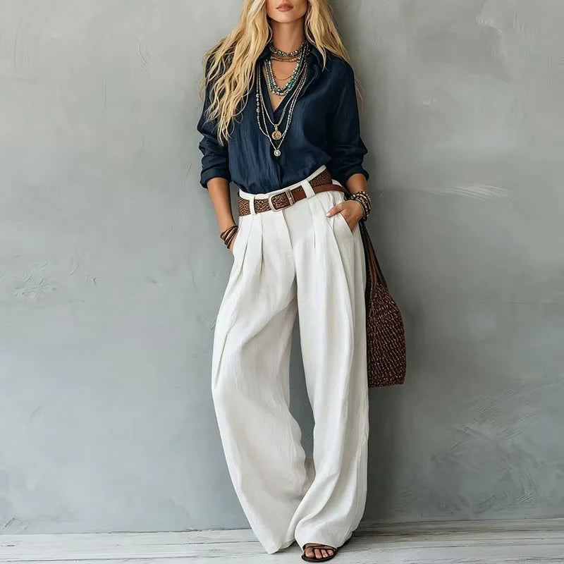 Karlie Tailored Trouser Set