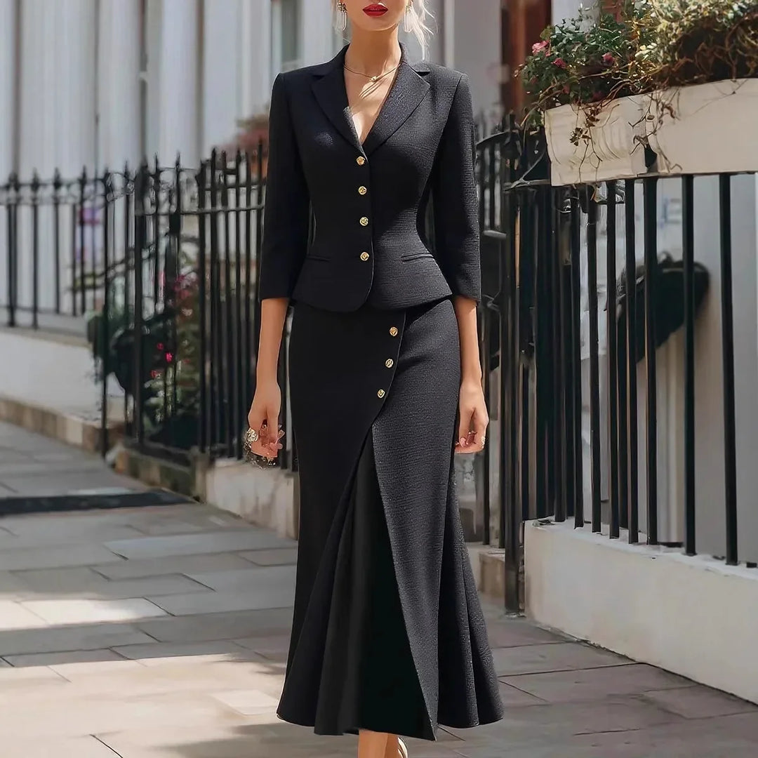 Arielle Flattering Fit Skirt Set