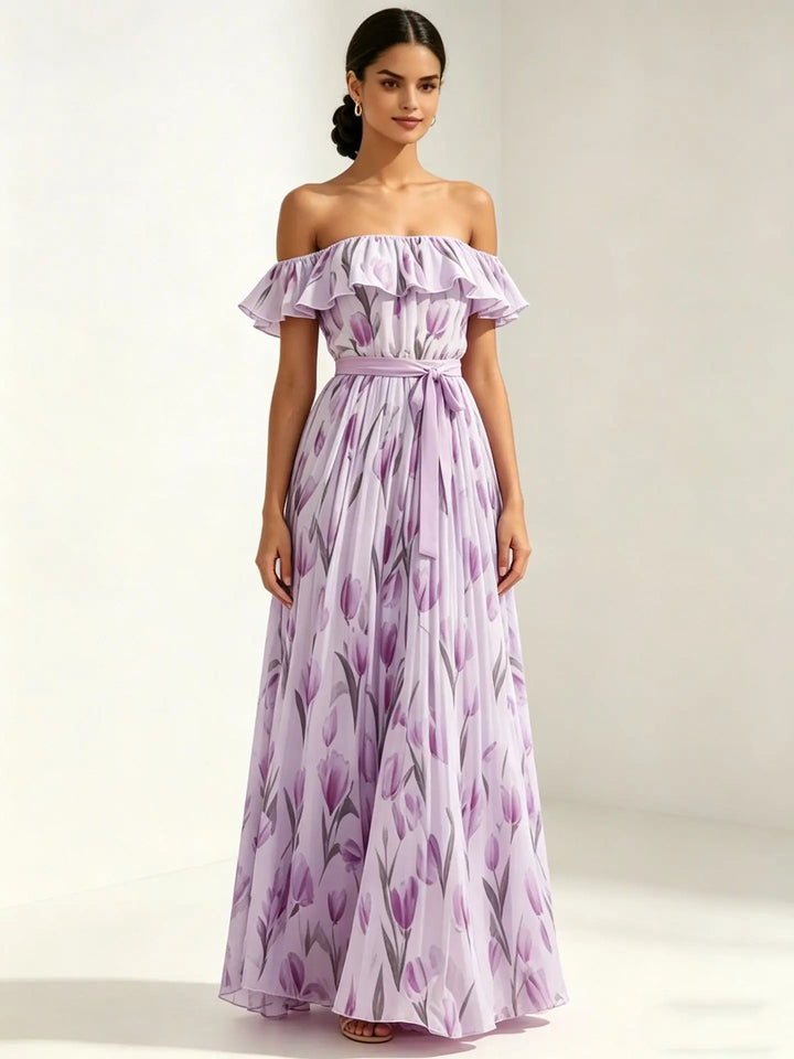 Faustine Off Shoulder Maxi Dress
