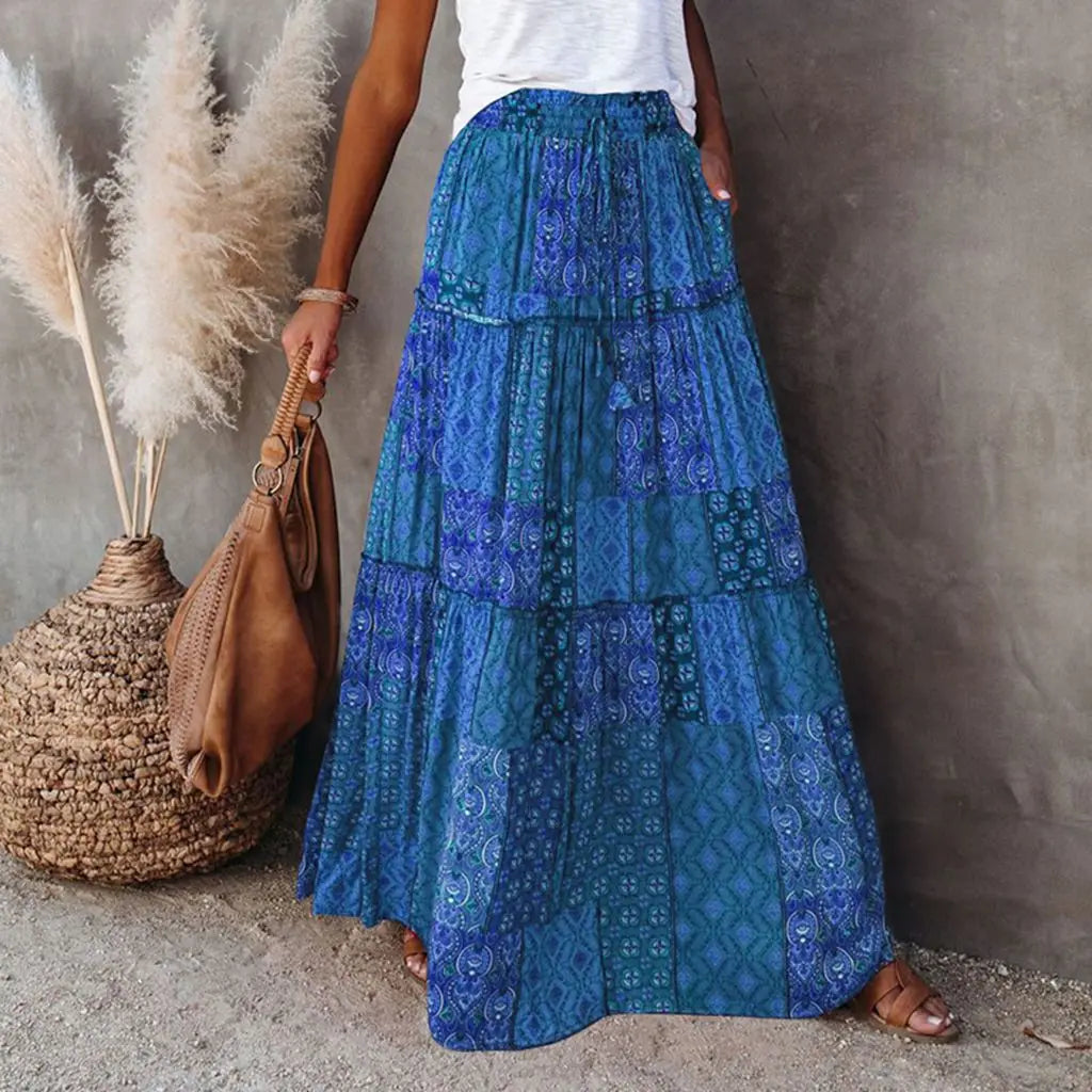 Paige Bohemian Pocket Skirt