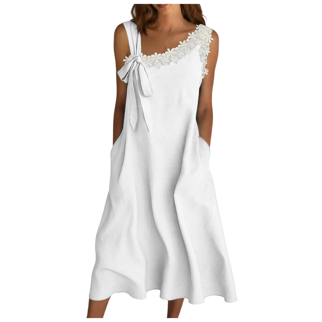 Gracie Casual Pocket Midi Dress