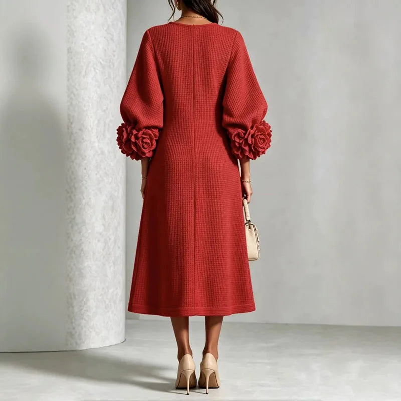 Palermo Button Front Knit Midi Dress