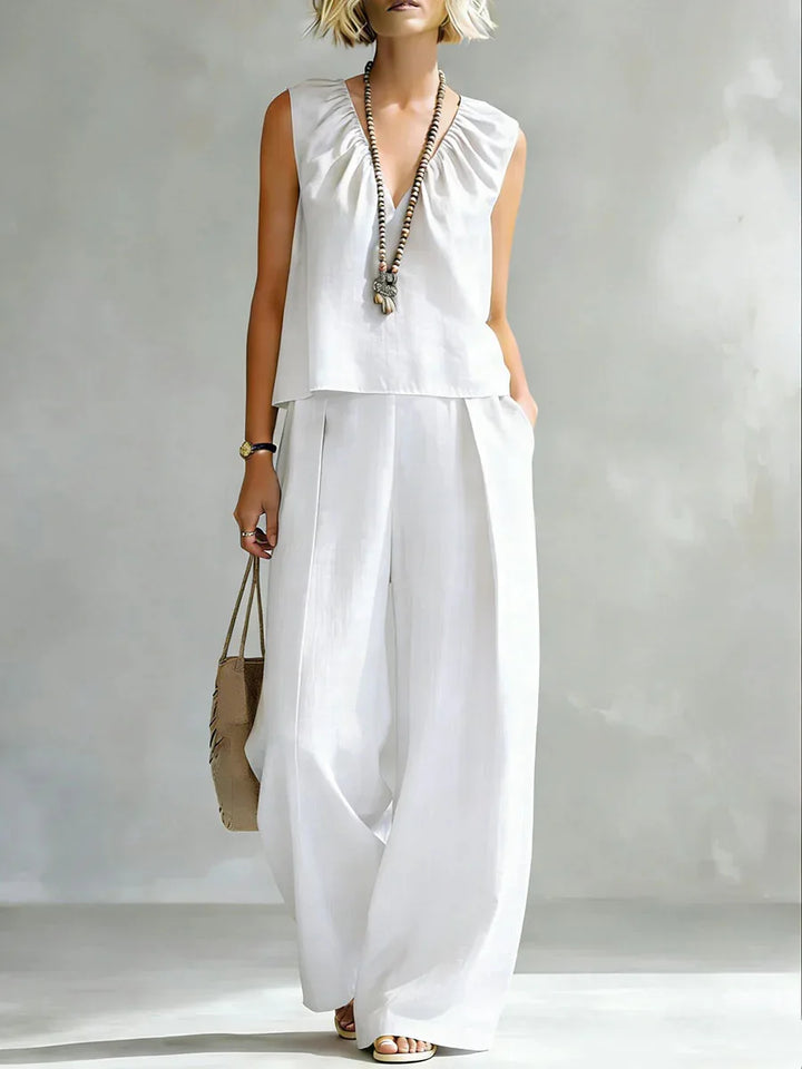 Celine Sleeveless Lounge Set