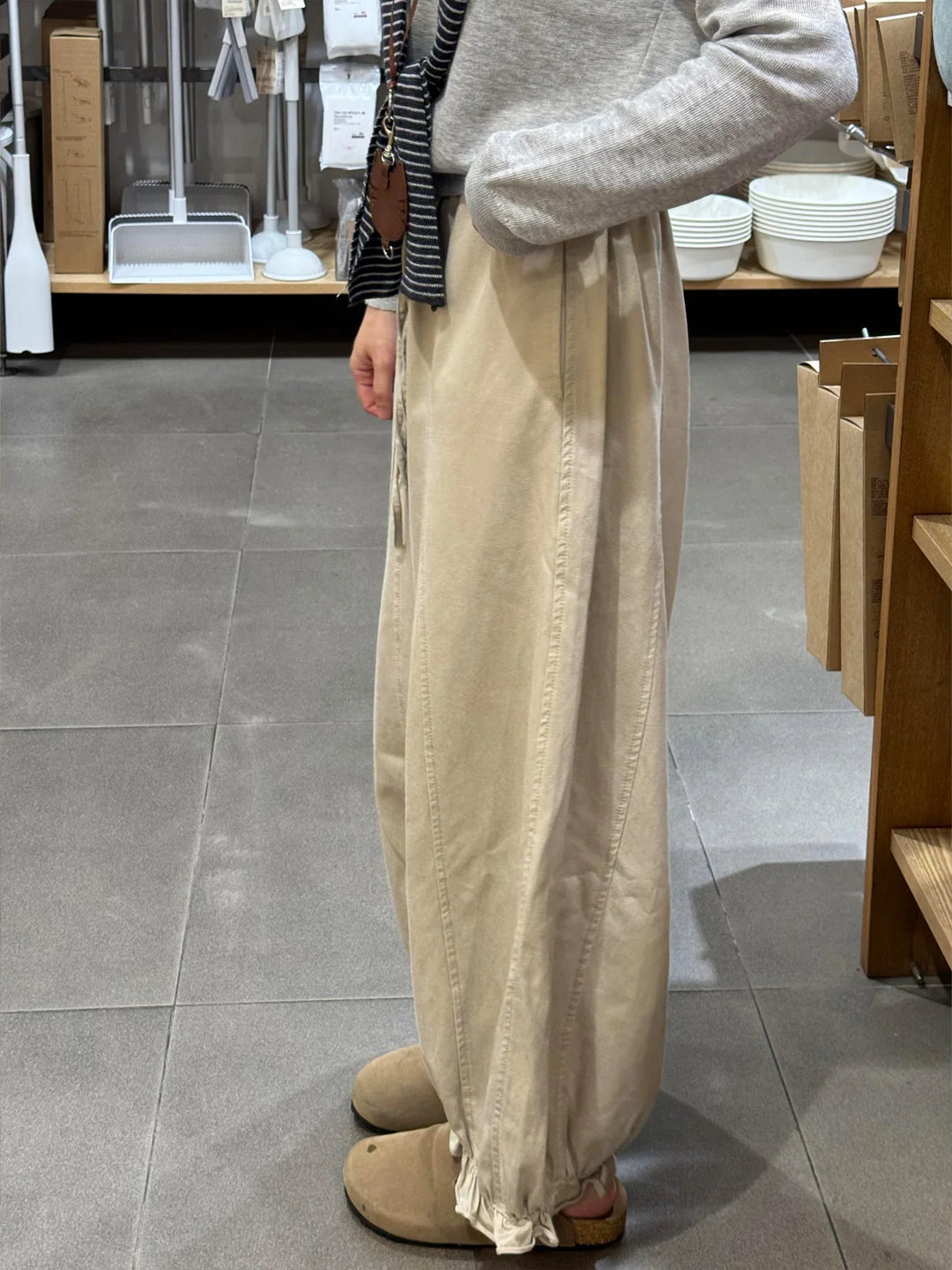 Sofia Balloon Leg Trousers