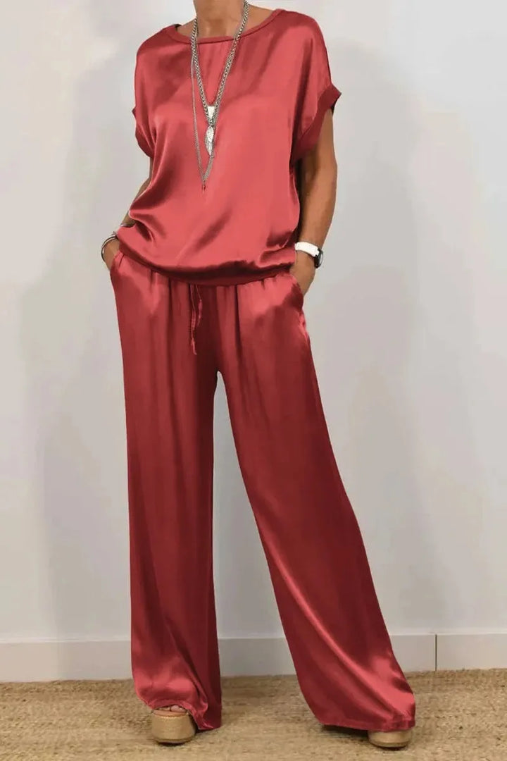Sancia Silky Lounge Set