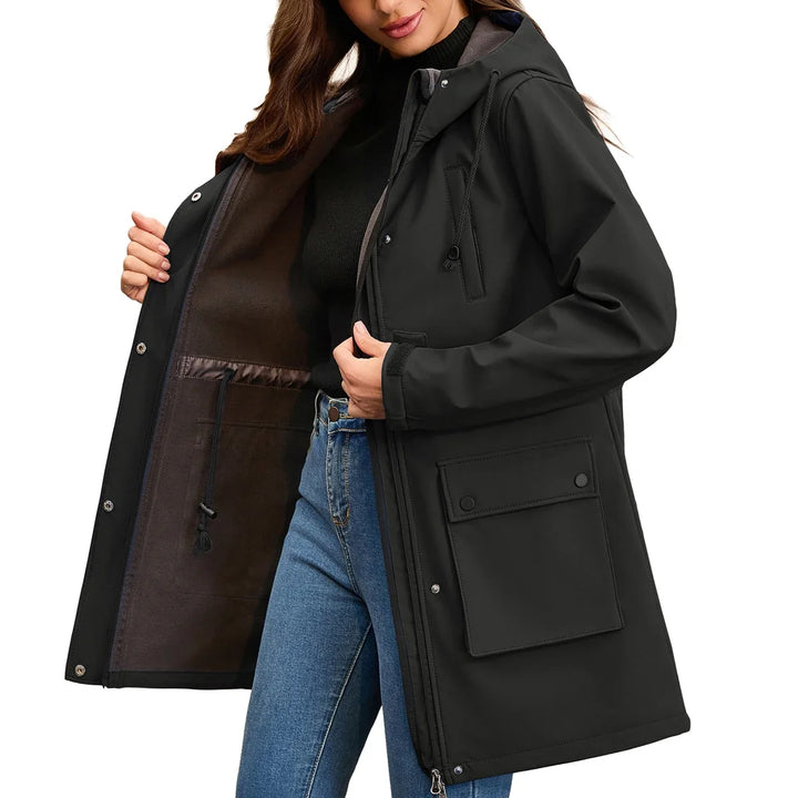 Romy Brushed Fleece Parka