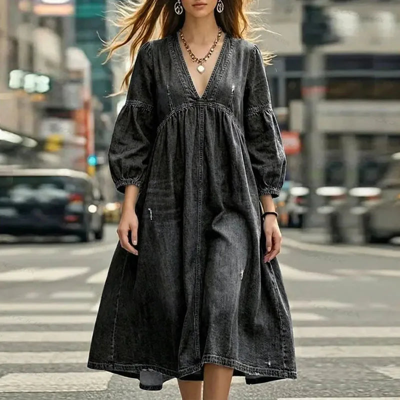 Camille Empire Waist Maxi Dress