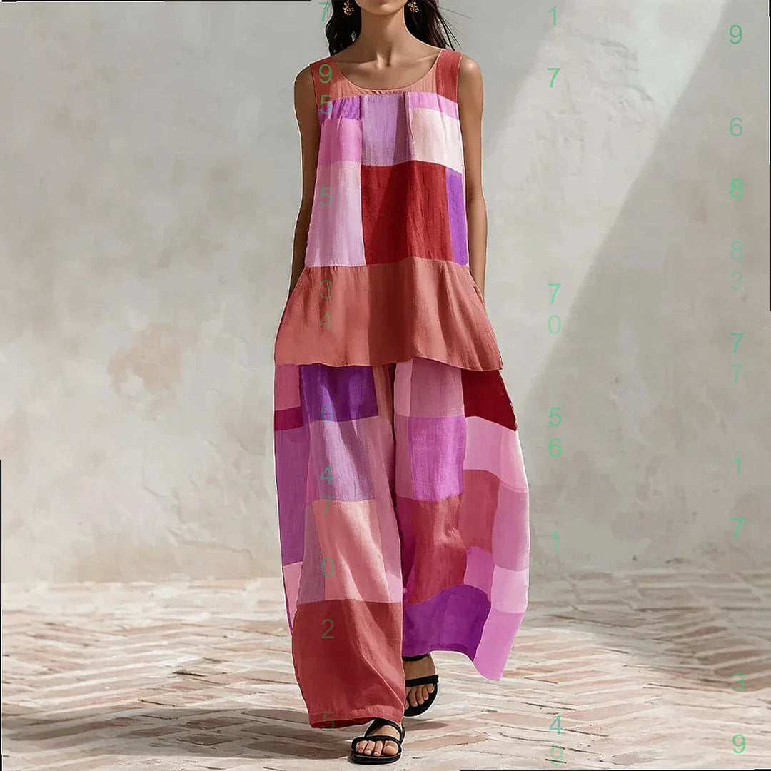 Valeska Elegant Relaxed Two-Piece Set