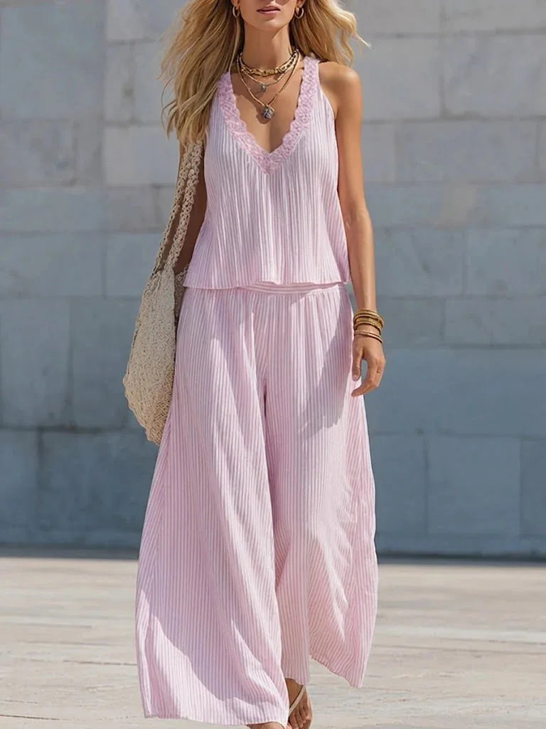 Alina Relaxed Summer Two Piece Set