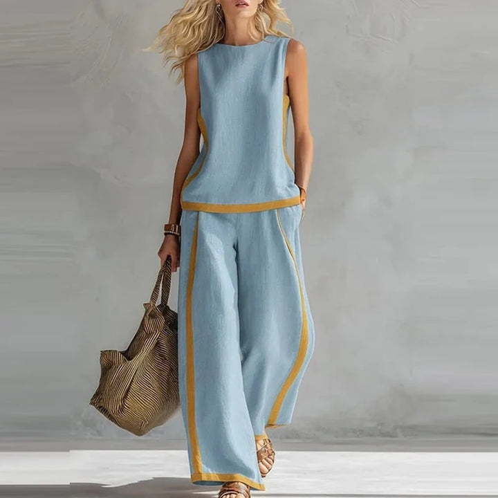 Eva Wide Leg Matching Set