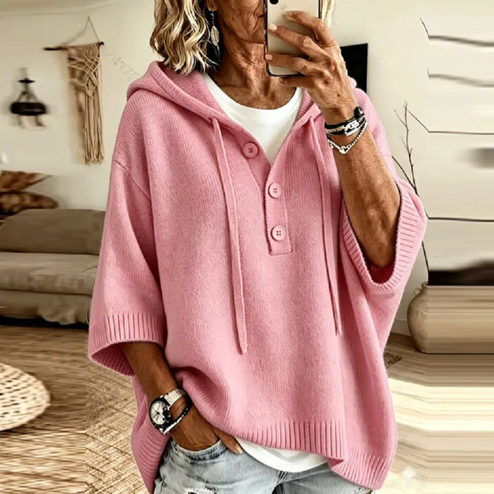 Eleanor Hooded Knit Pullover