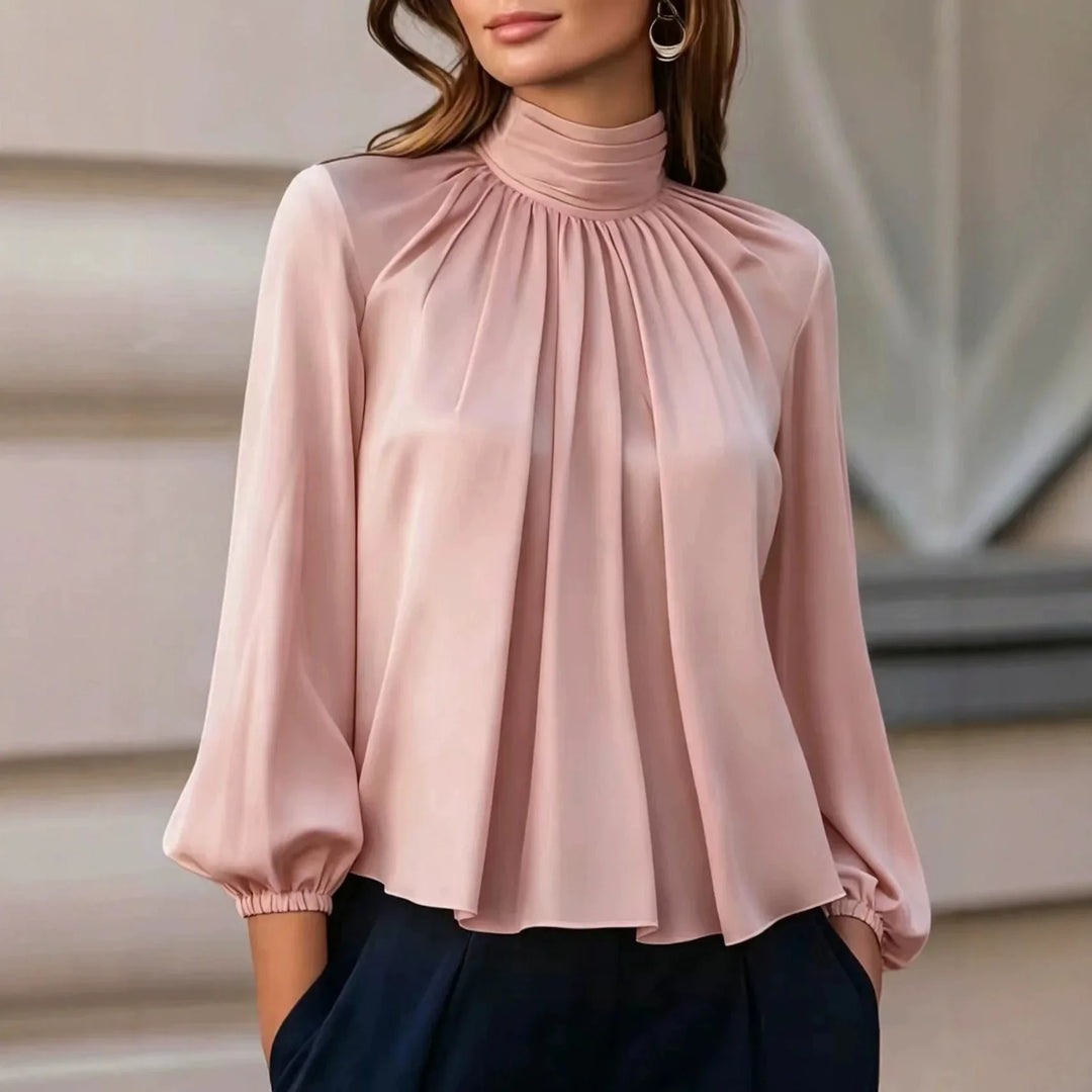 Seraphine Gathered Neck Blouse