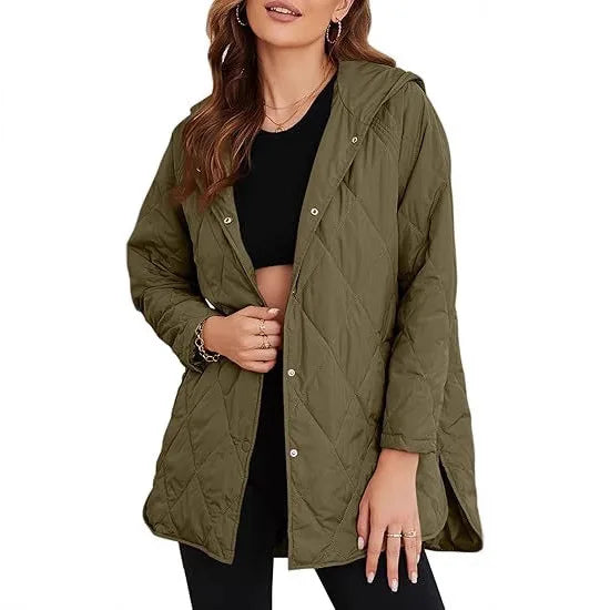 Elowen Quilted Hooded Jacket
