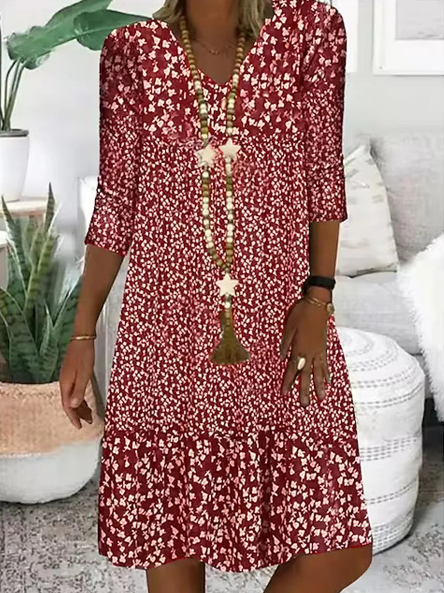 Piper Casual Floral Mini Dress