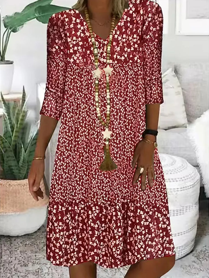 Piper Casual Floral Mini Dress