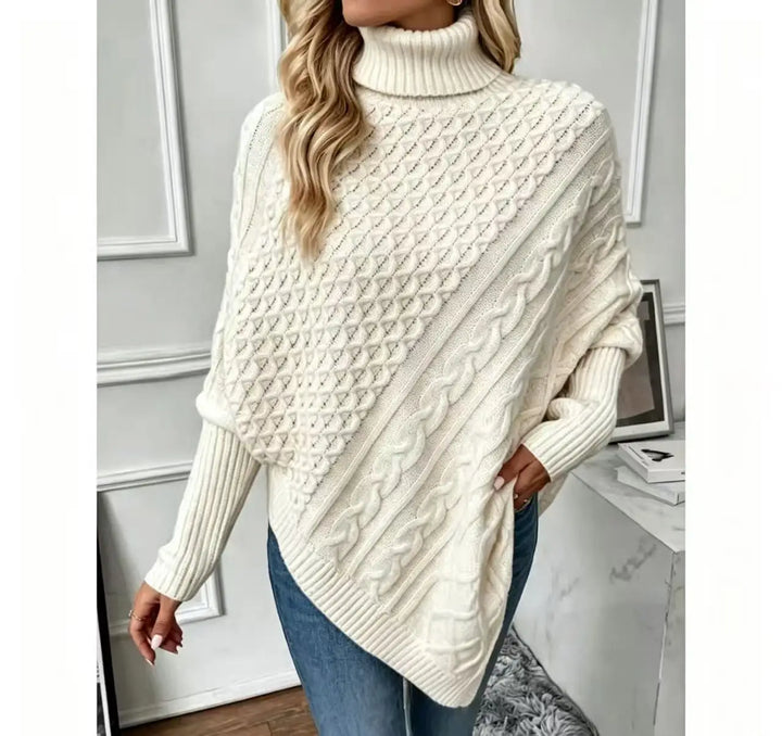 Fiorella Asymmetric Hem Sweater