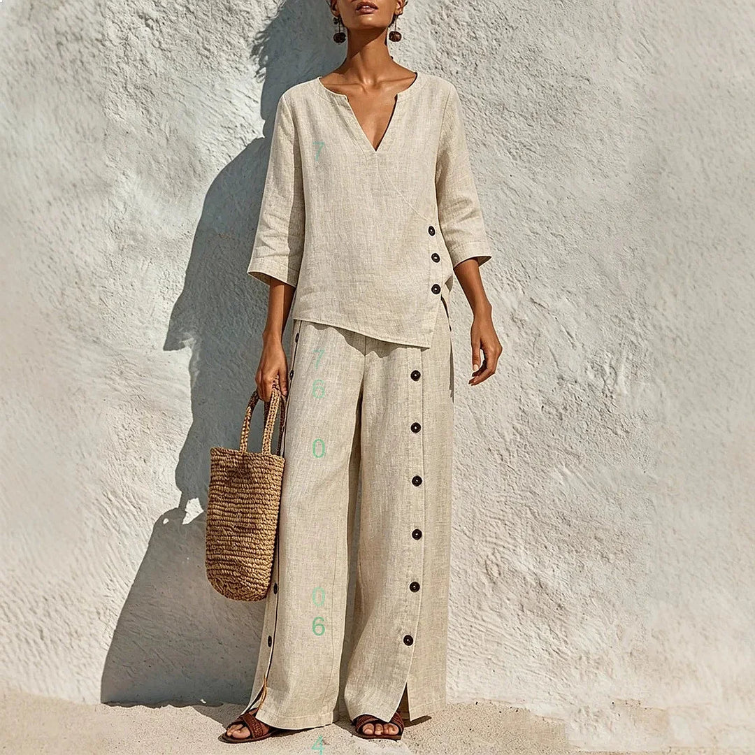 Michaela Casual Relaxed Two-Piece Set