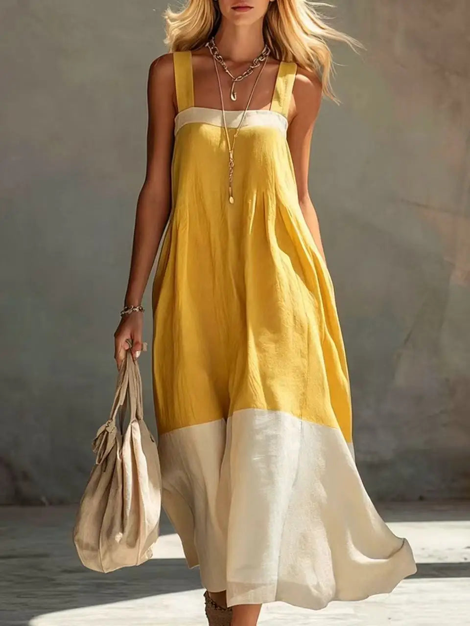 Hallie Casual Summer Maxi Dress