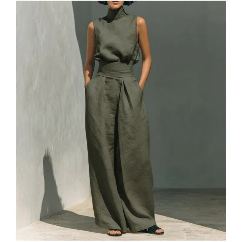Keltie High Waist Jumpsuit