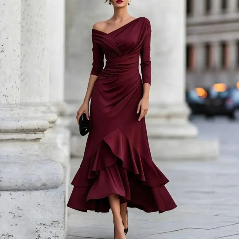 Callista Off Shoulder Mermaid Dress