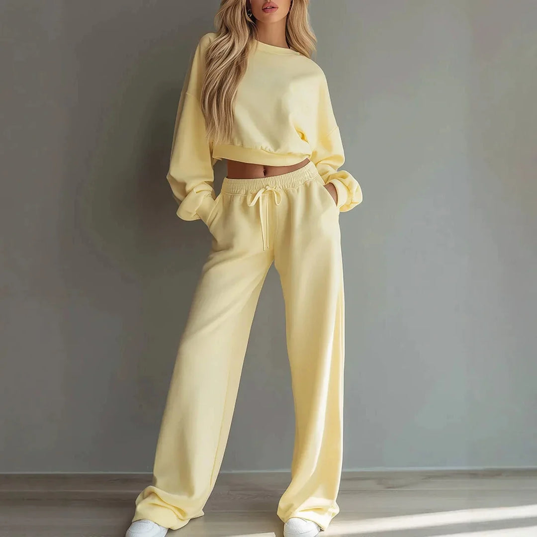 Isobel Cropped Lounge Set