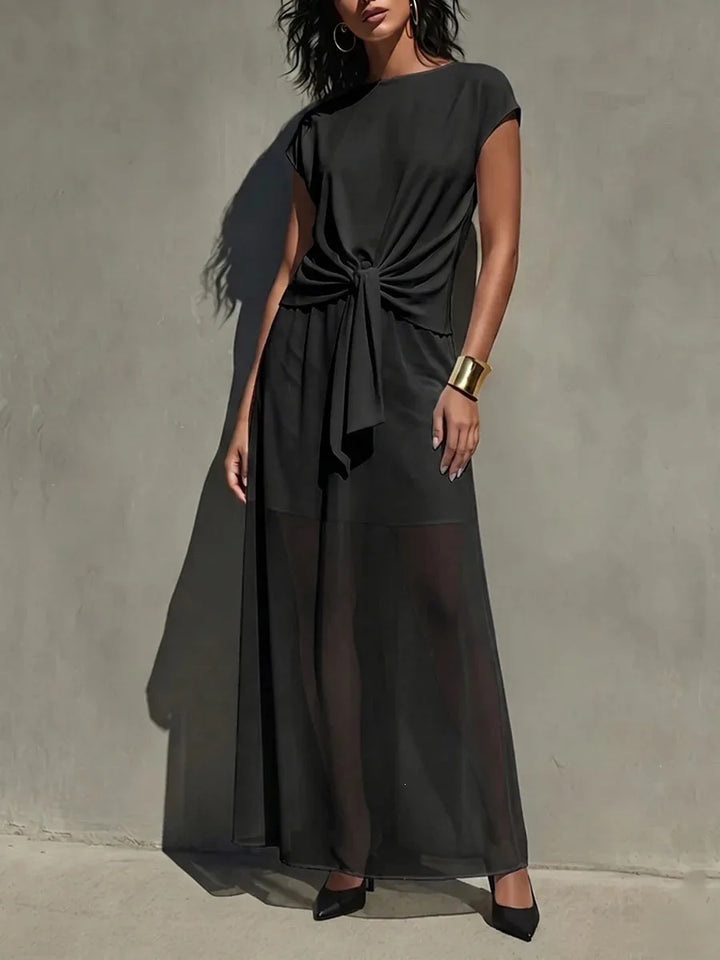 Desirae Elegant Chic Wedding Guest Dress