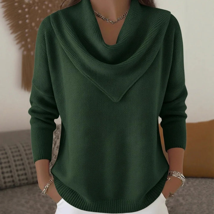 Amelina Cowl Neck Sweater